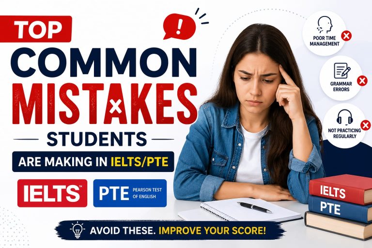 Common Mistakes of IELTS/PTE Students: Breaking Down Both Exam Formats